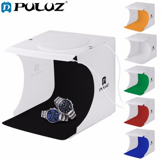 PULUZ 8 2 LED Light Panels Folding Photo Studio