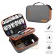 Travel Organizer Electronics Accessories Bag Double Layer Water Proof