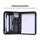 Professional A4 Leather Business & Student Padfolio Zippered