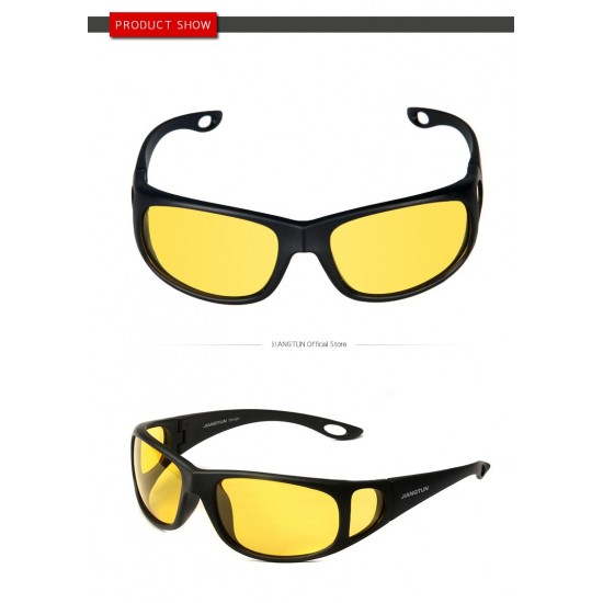 Jiangtun HD Night Vision Polarized Sunglasses